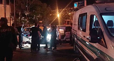 Gaziantep'te 5 kişinin öldüğü feci kaza kamerada