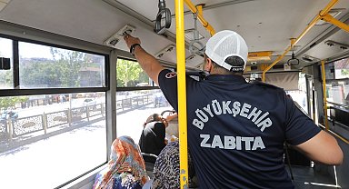 Gaziantep'te toplu taşımaya serinlik denetimi