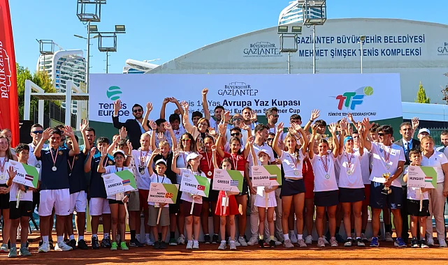 Gaziantep'ten Avrupa'ya tenis başarısı