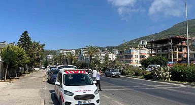 Gazipaşa'da korsan taşımacılık yapan 5 araç trafikten men edildi