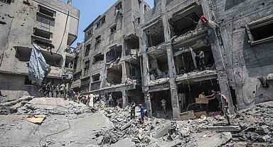 Gazze'de can kaybı 56 bin 531'e yükseldi