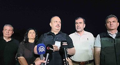 Gece görüşlü helikopterler gece boyunca yangına müdahale edecek