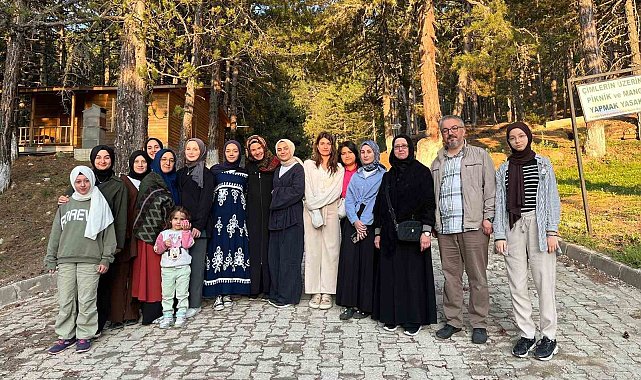 Gediz'de manevi danışmanlık faaliyetleri mezunlarla Murat Dağında veda buluşmasıyla taçlandı
