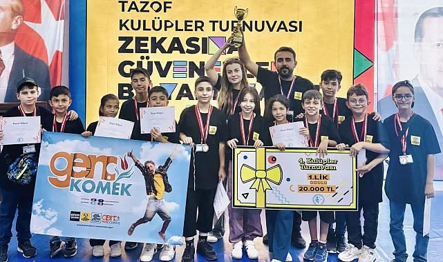 Genç KOMEK öğrencilerinden zeka arenasında büyük zafer