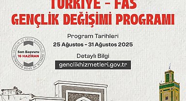Gençlik ve Spor Bakanlığı, 'Türkiye-Fas Gençlik Değişimi Programı' başvurularının başladığını duyurdu