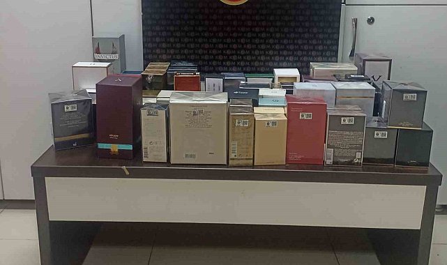 Germencik'te kaçak parfüm operasyonu: 100 şişe ele geçirildi