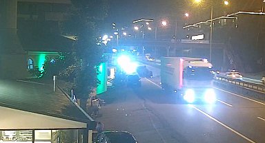 Giresun'daki feci kaza kamerada: 1 ölü, 2 yaralı