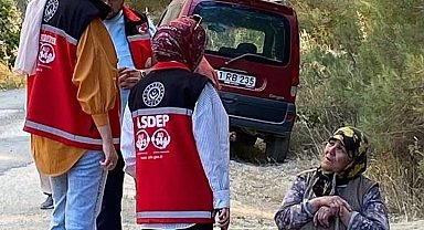 Gölpazarı'nda orman yangınına psikososyal destek