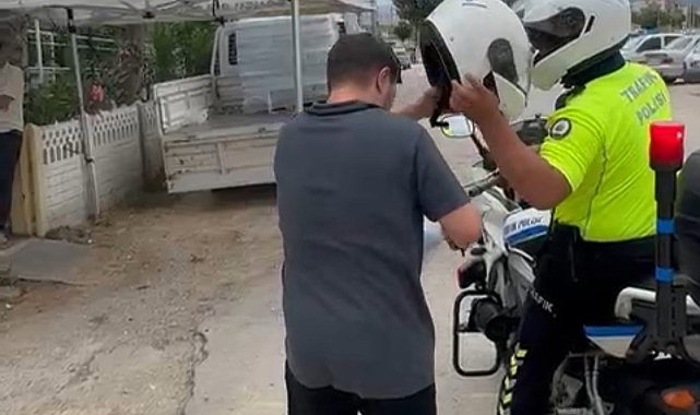 Gönen'de YKS'ye geç kalan öğrenci polis ekipleriyle sınav salonuna yetiştirildi