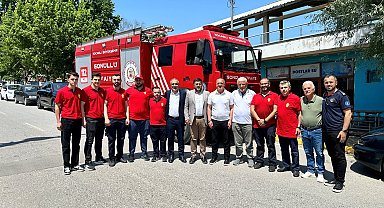 Gönüllü kahramanlara moral ziyareti