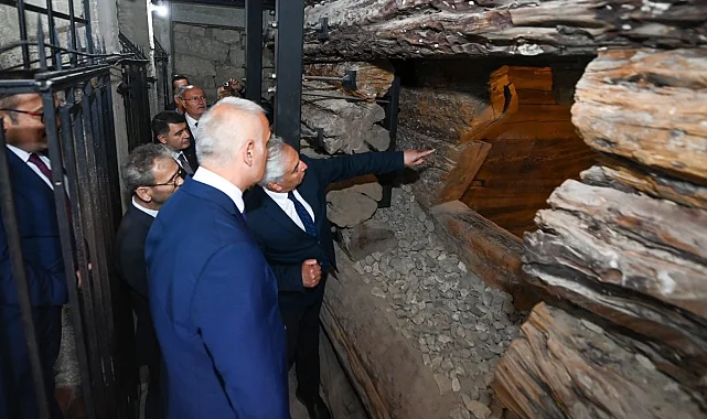 Gordion Antik Kenti'nde tarihi keşif... Frig Kraliyet Mezar Odası gün yüzüne çıktı