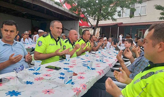 Görevi başında hayatını haybeden polis memuru için mevlit okutuldu