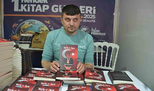 Gözleri görmüyor, kalemi hayata dokunuyor
