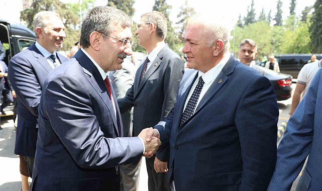 GTB Başkanı Akıncı, sektörel talepleri Cumhurbaşkanı Yardımcısı Yılmaz'a sundu