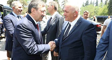 GTB Başkanı Akıncı, sektörel talepleri Cumhurbaşkanı Yardımcısı Yılmaz'a sundu