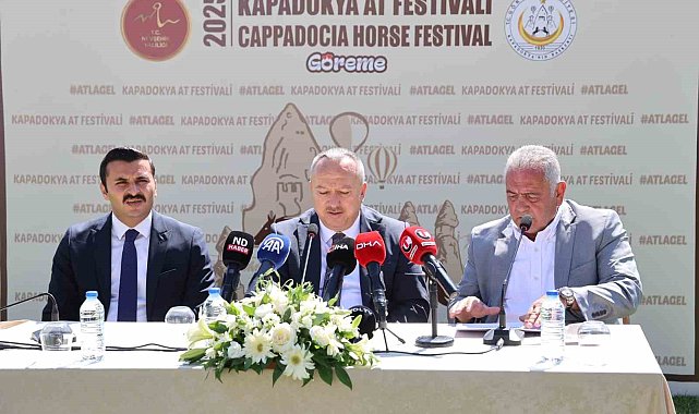 Güzel atlar Kapadokya'da görücüye çıkacak
