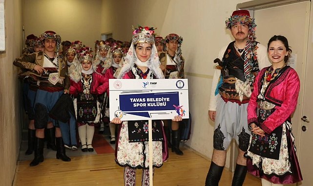 Halk oyunlarında 3 dalın şampiyonu Tavas Belediyesi Spor Kulübü oldu