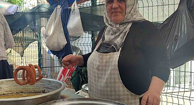Halka tatlısı geçim kaynağı oldu
