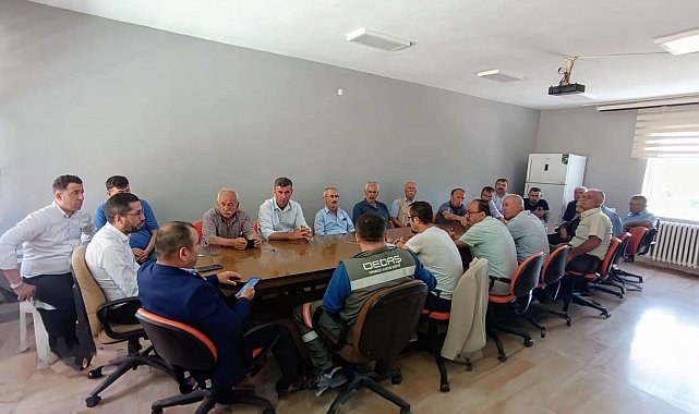 Hasat öncesi üreticilere bilgilendirme toplantısı