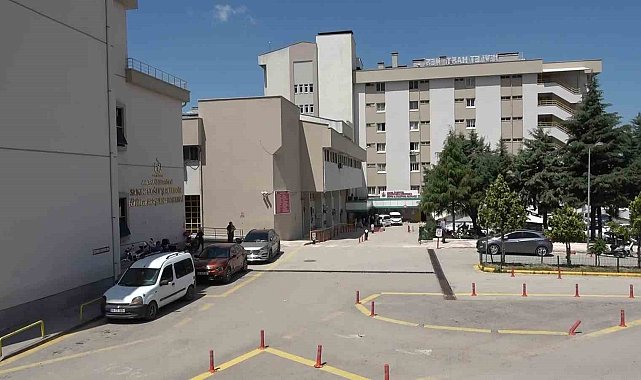 Hastanede yılan paniği