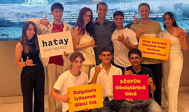 Hatay Sörf Merkezi "Hayatın Çizgisi"yle perdede