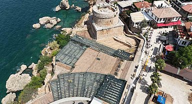 Hıdırlık Kulesi Seyir Terası projesi sona yaklaştı