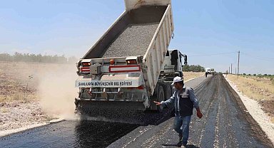 Hilvan kırsalında karayolları standartlarında yol