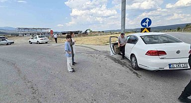 Hisarcık'ta trafik kazası: 4 yaralı