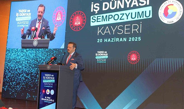 Hisarcıklıoğlu: "Arabuluculuğa gelen dosya sayısı 7.5 milyonu geçmiş ve 4.5 milyondan fazlası da anlaşmayla sonuçlanmış"