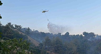 Horozköy yangını kısmen kontrol altına alındı