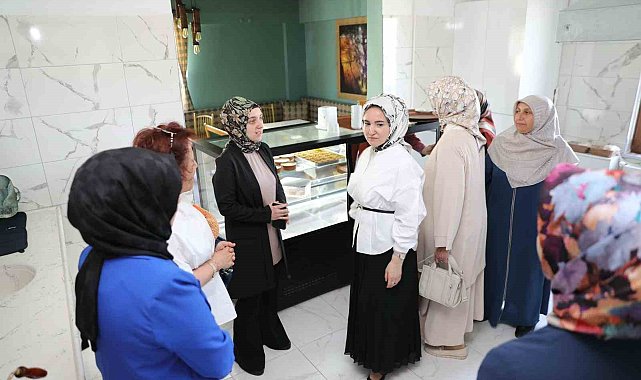 Hünerli Eller Kadın Kooperatifi'nin el emeği lezzetleri incelendi