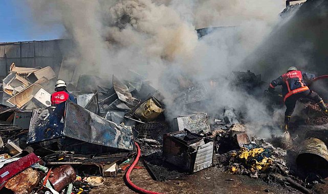 Hurdacılar sitesinde yangın