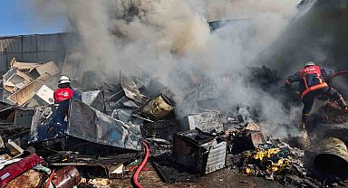 Hurdacılar sitesinde yangın