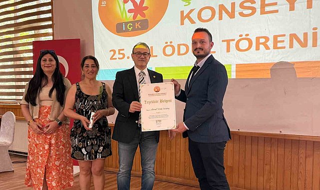 İHA Muhabiri Ahmet Faruk Sarıkoç'a çevre ödülü