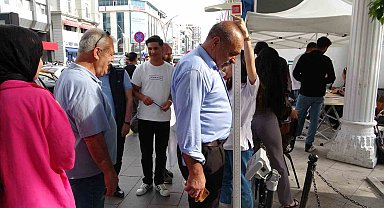 İpekyolu Sağlık Müdürlüğünden sigara ve obezite ile mücadele standı