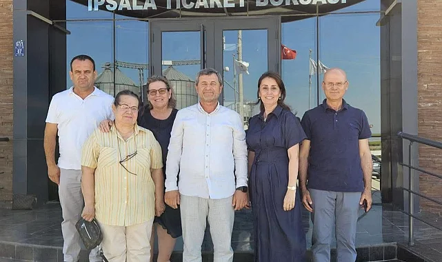 İpsala Kadın Girişimciler Kooperatifi'nden Ticaret Borsası'na işbirliği ziyareti