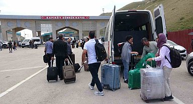 İran-İsrail savaşının 4'üncü gününde Van sınırında dönüş hareketliliği