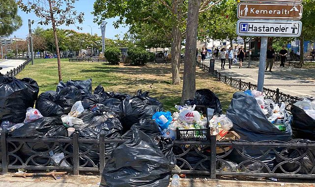 İşçilerin grevi, İzmir'in çöp çilesi devam ediyor