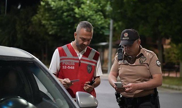 Isparta'da eş zamanlı asayiş denetimi