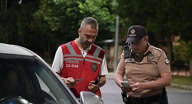 Isparta'da eş zamanlı asayiş denetimi