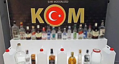 Isparta'da kaçak alkol operasyonu: 27 litre kaçak içki ele geçirildi