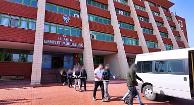 Isparta'da narkotik operasyonlarında 22 kişiye adli işlem yapıldı