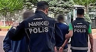 Isparta'da uyuşturucu operasyonu: 2 kişi tutuklandı