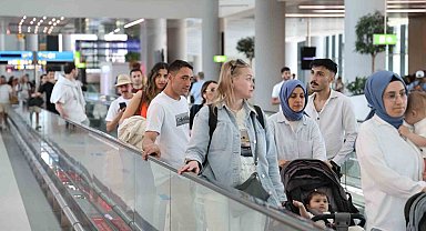 İstanbul Havalimanı'nda Kurban Bayramı yoğunluğu