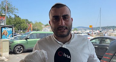 İstanbul'da uslanmayan acemi kasap yine kendisini yaraladı