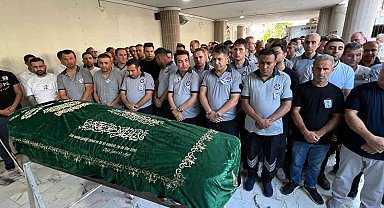 İZBAN'da saldırıya uğrayan güvenlik görevlisine acı veda