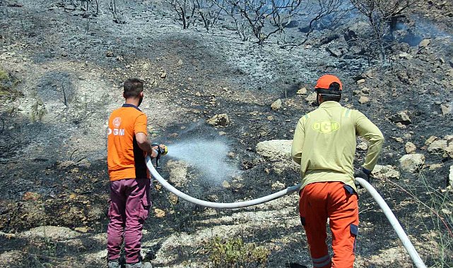 İzmir Aliağa yangını kontrol altında