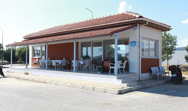 İzmir Selçuk'ta Deppo Efes'in yeni kantini hizmette