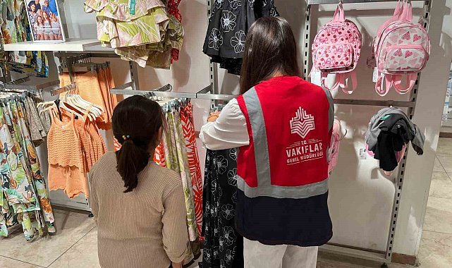 İzmir Vakıflar Bölge Müdürlüğü 624 çocuğun yüzünü güldürdü