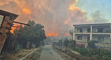 İzmir'de orman yangını kontrol altında